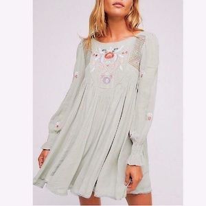 Free People Mohave Moya Minidress in Sage